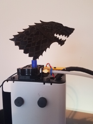 Direwolf spinner GOT | 3d print model