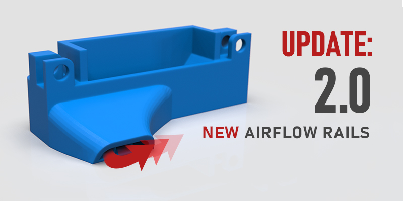 Ender 5 PLUS - Fan Duct - UPDATED | 3d print model