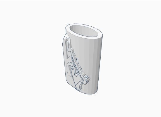 Nike Dunk Bic Mini Grip | 3d print model