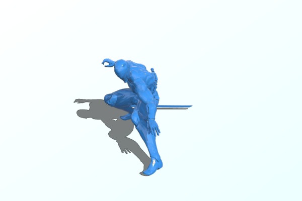 Gray fox | 3d print model