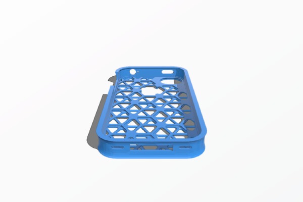 iPhone 4_4S cell design cover | 3d print model