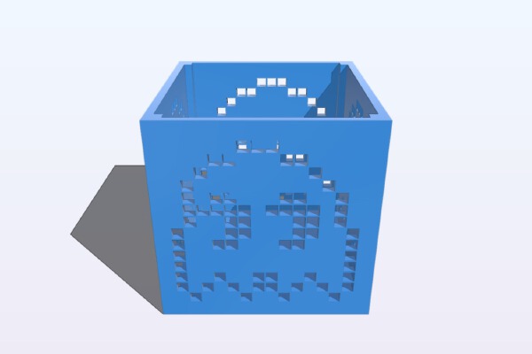 Pacman Ghost Box | 3d print model