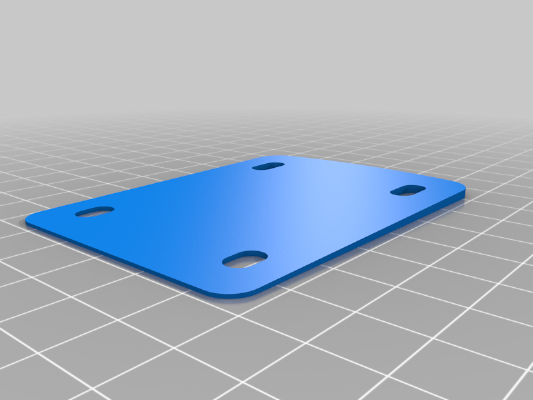 Stratocaster Neck Shim | 3d print model