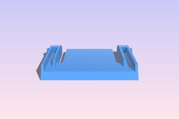 Logitech G710+ Keyboard Foot | 3d print model