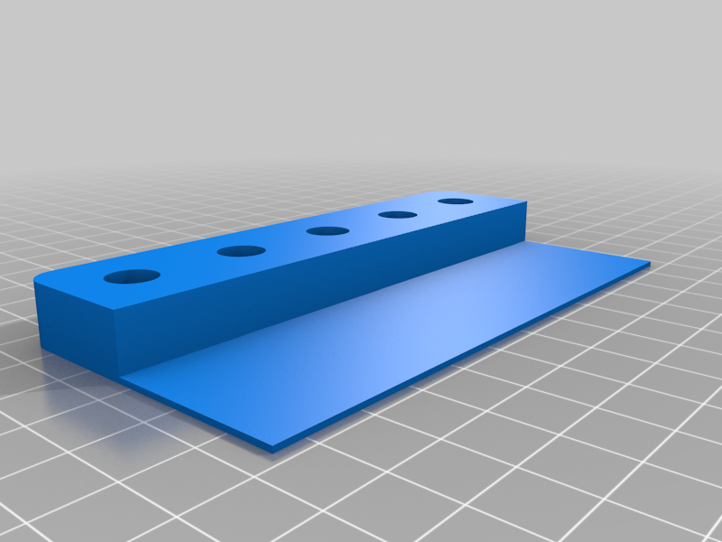 3D printed banana plug holder for breadboard