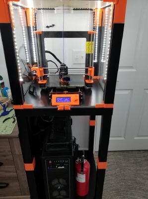 connector for IKEA lack enclosure extension | 3d print model