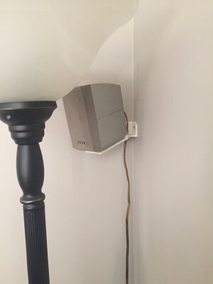 Wall mount for a Sony home theater speaker. | 3d print model