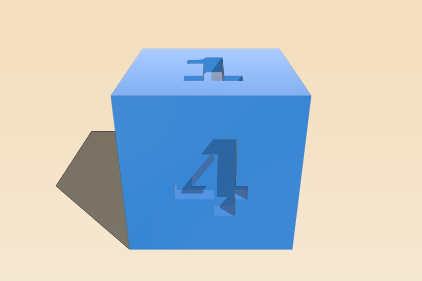 Number Cube