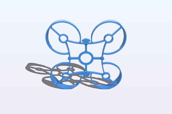 Whoop Whoop Race Frame props protect - 6mm motors | 3d print model