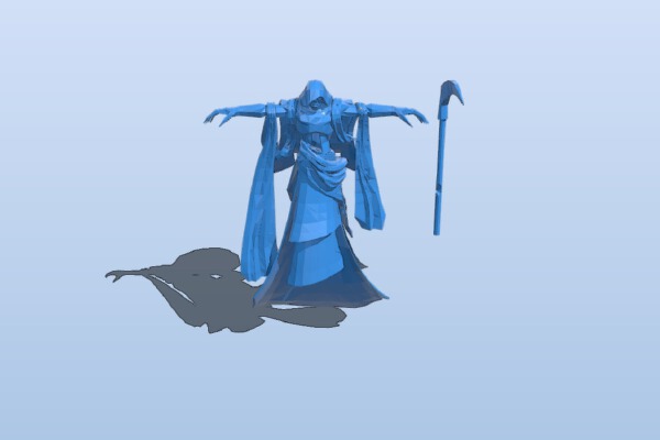 night bringer, c'tan shard - necrons - tm | 3d print model