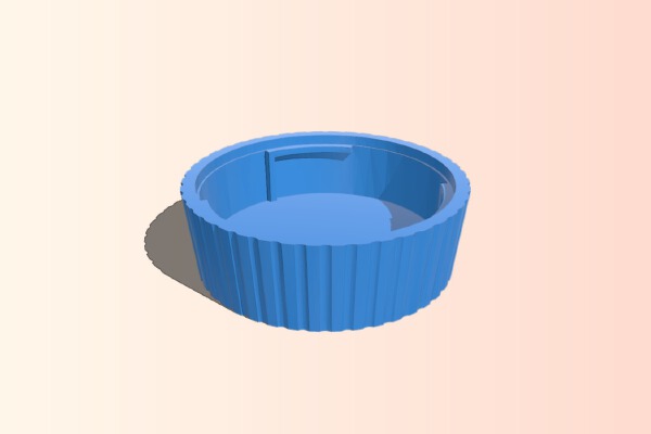 Cap for Nikon F-Mount lenses | 3d print model