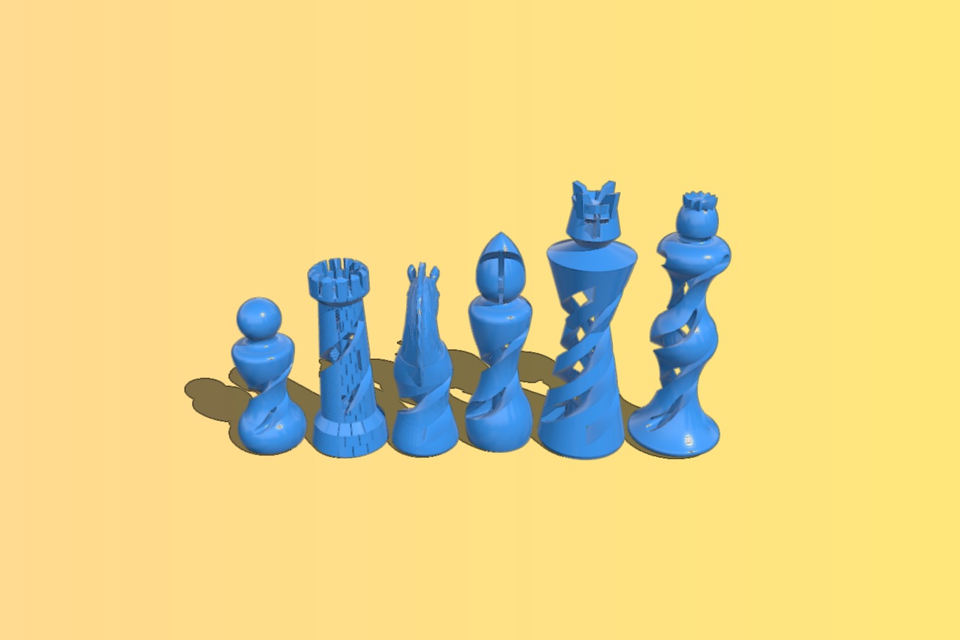 Organic Chess Set