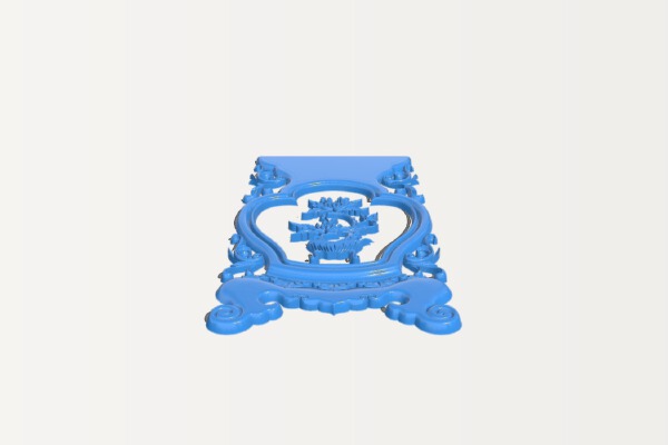 Table and chair pattern | 3d print model