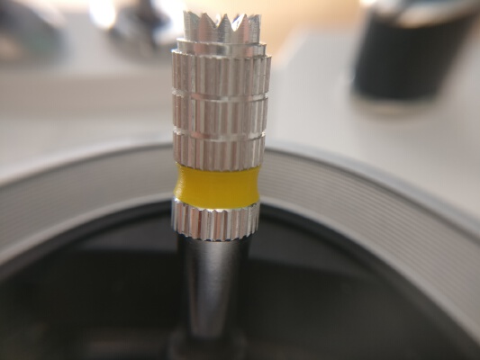 Taranis QX7 1.5_3mm stick extender | 3d print model
