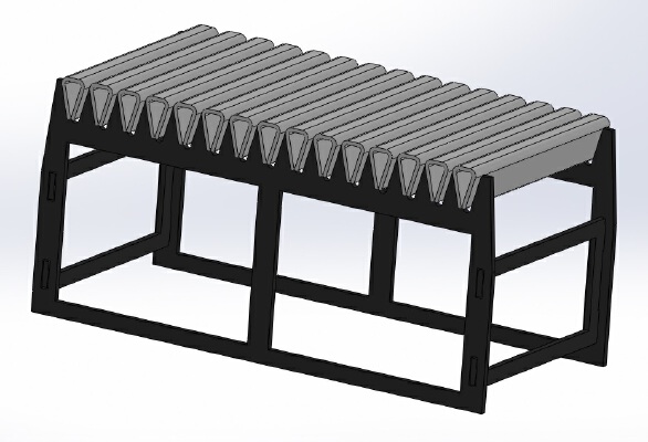 Standing spices organizer | 3d print model