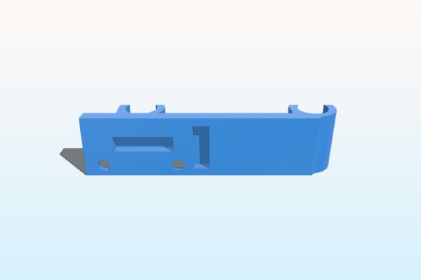X-axis Right Side Endstop Holder for Prusa i3 (Remix) | 3d print model
