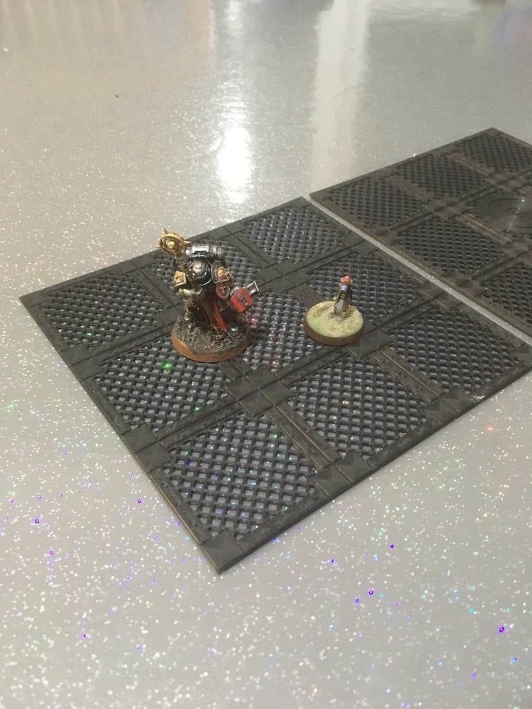 Warhammer, 40k, Kill Team, Necromunda, Infinity Floor tiles.