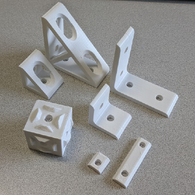 8020 15-series bracket collection | 3d print model