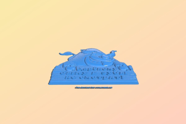 Picture of a bull | 3d print model