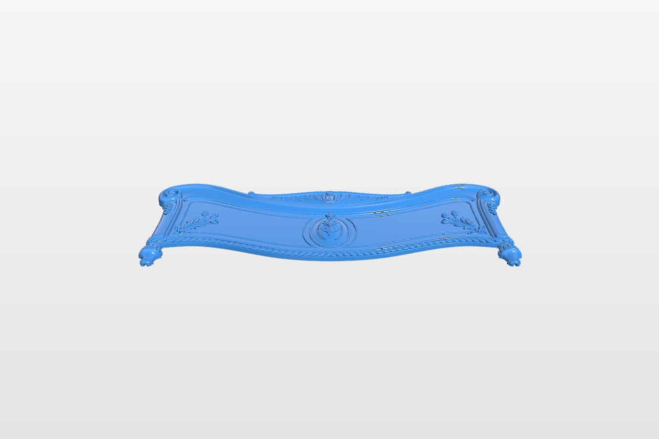 Pattern of the bed frame