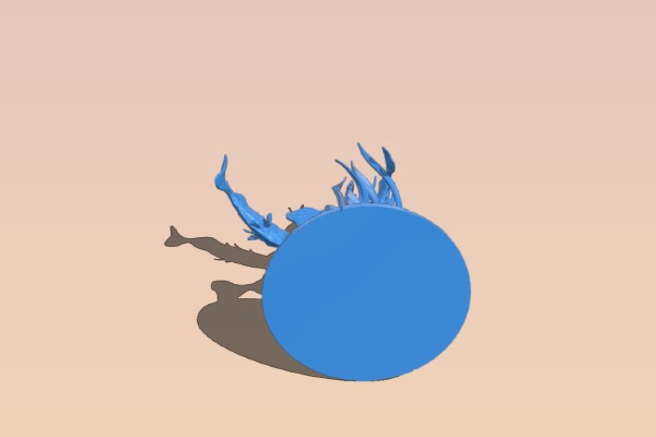 Fish diorama | 3d print model
