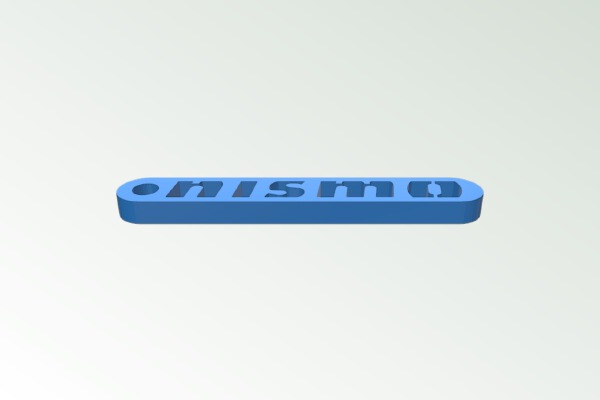 NISMO key chain | 3d print model