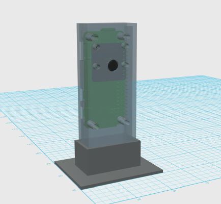 Raspberry Pi Zero W Case w_ Camera | 3d print model