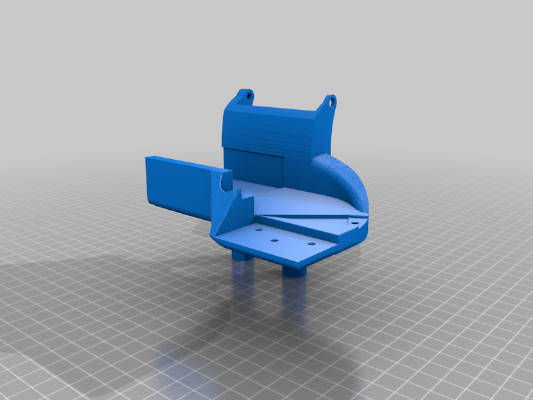 Modified Drag Chain Cable Raceway for X-50 OneFinity CNC | 3d print model