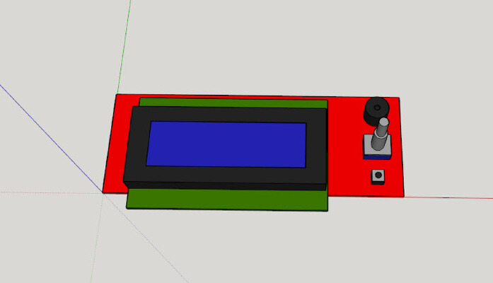 RepRapDiscount Smart Controller | 3d print model