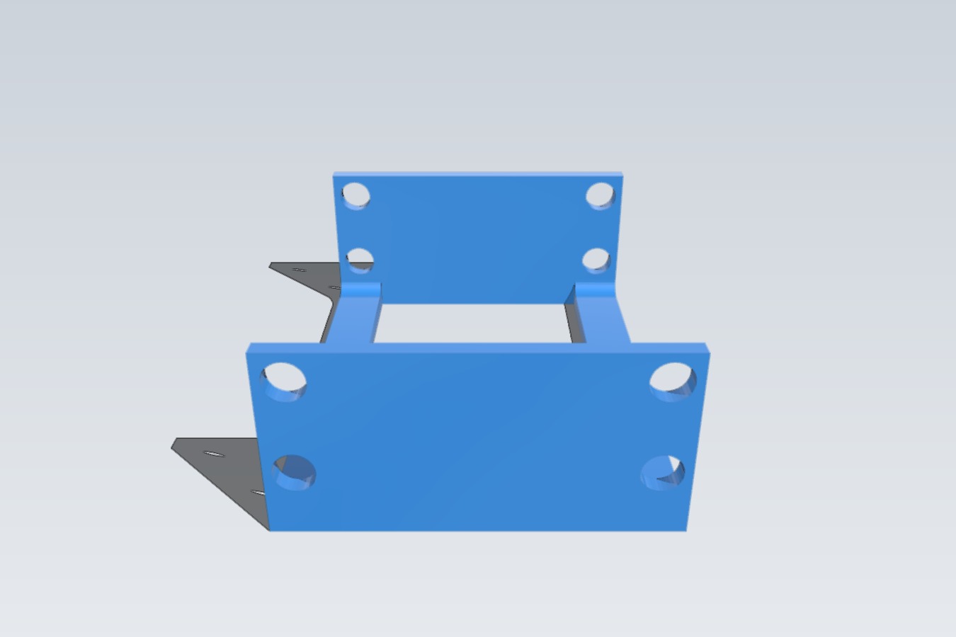 Dual 28byj-48 Stepper Motor Mounts