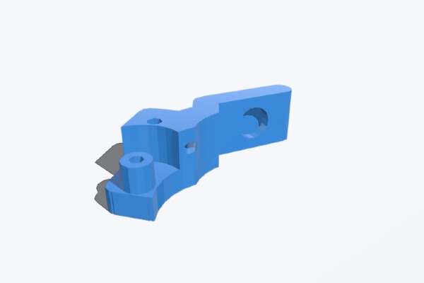 EZ3D Phoenix Extruder Lever | 3d print model