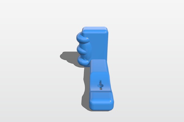 Handgrip for Sony QX100 | 3d print model