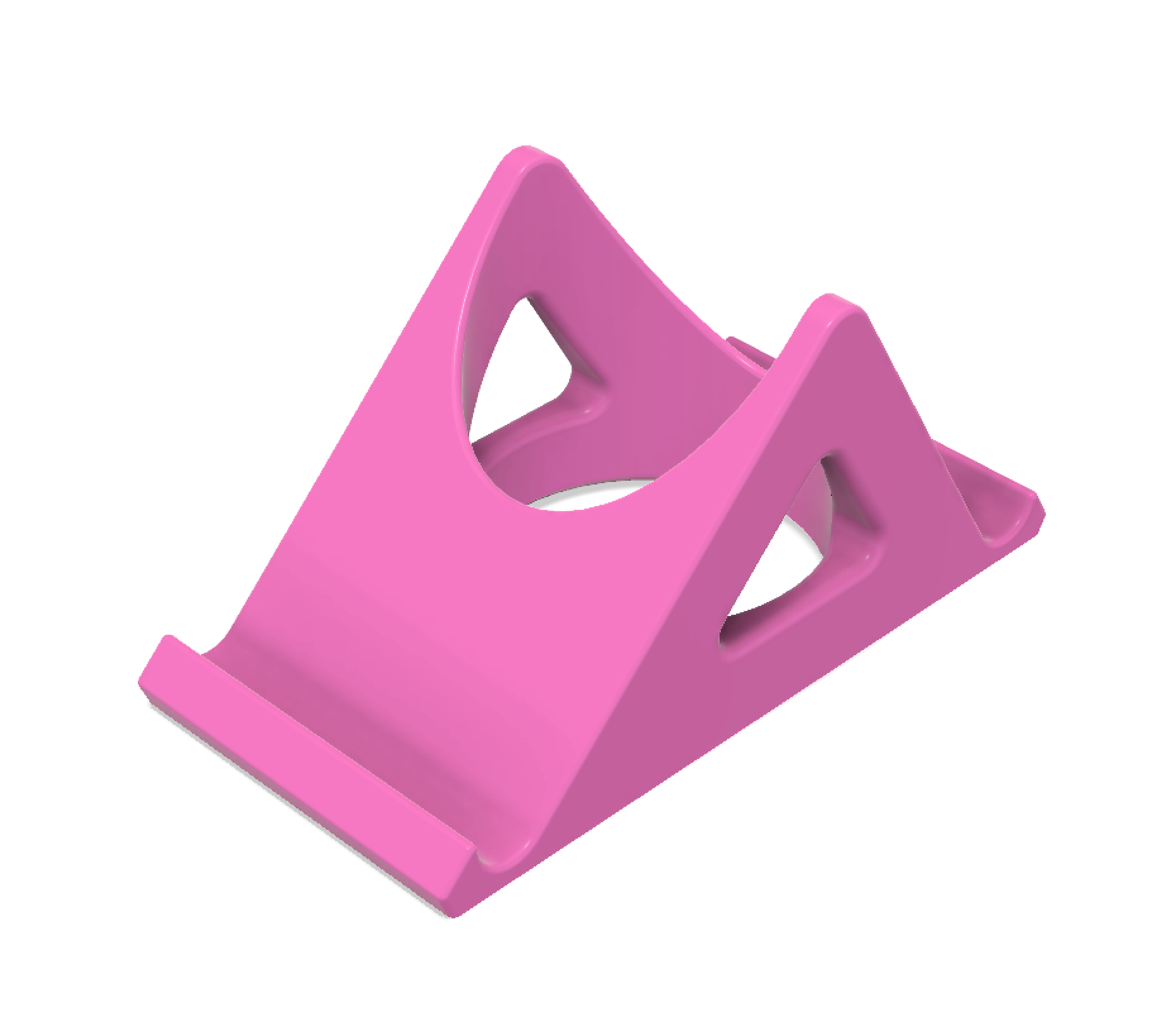 Double angle phone stand