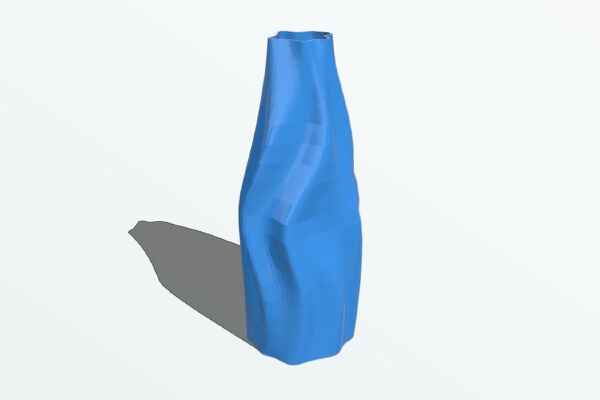Organic Wavy Vase | 3d print model