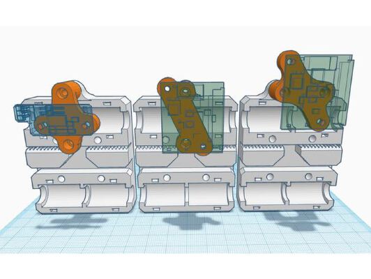 Precision Piezo Z-Sense Mount for Prusa_Anet v2 | 3d print model