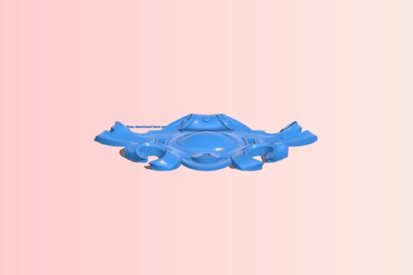 Pattern in the center | 3d print model