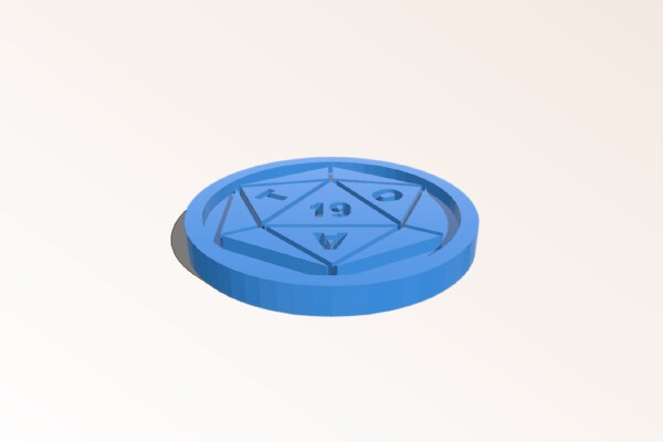 Natty19 Tomb of Annihilation Inspiration Token | 3d print model