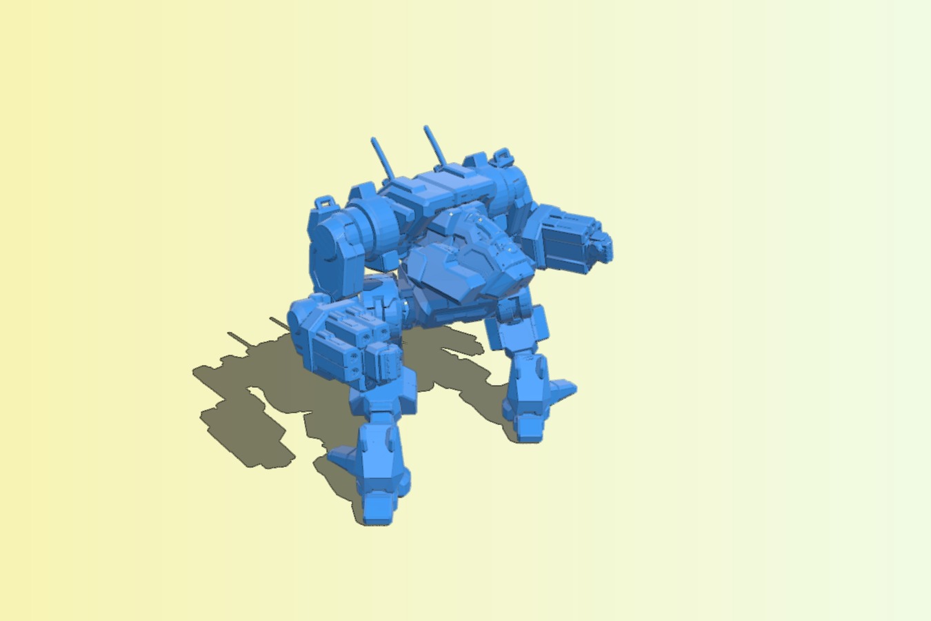 Nova Prime, aka (Black Hawk) for Battletech – Robot