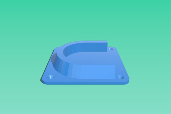 Closet Bar Holder | 3d print model