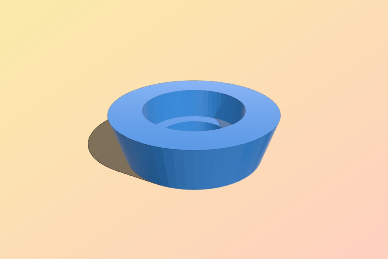 simple customizable bearing spool holder