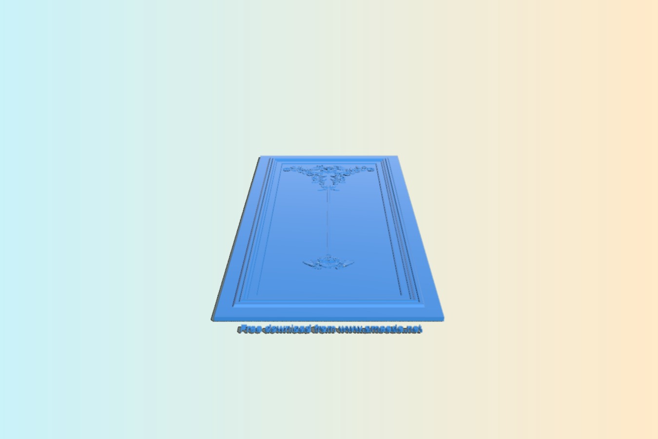 Door frame pattern