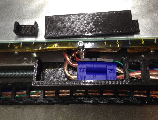 Anet A8 bigger Hotbed Mount for Y-Axis Cable Chain | 3d print model