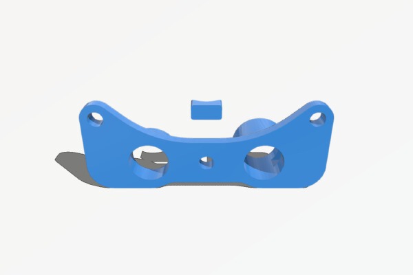 Bowden Clamp for Utlimaker Hot End (Bowdenklemme fÃƒÂ¼r den Ultimaker Extruder) | 3d print model