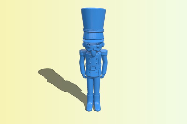 Toy Soldier Christmas Decoration aka Nutcracker | 3d print model