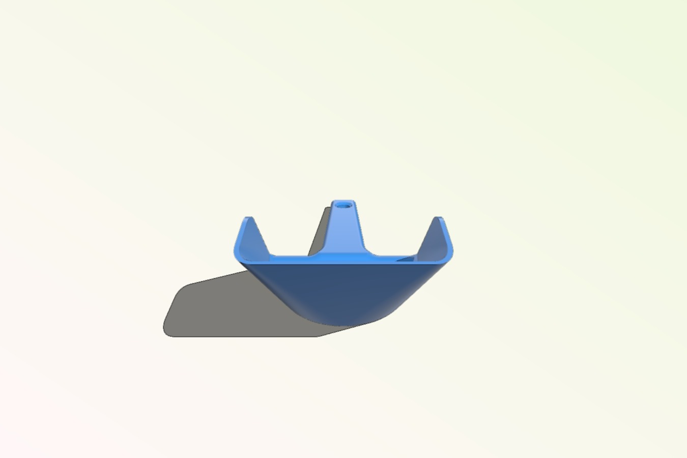 Ice Scoop - no support, prints flat