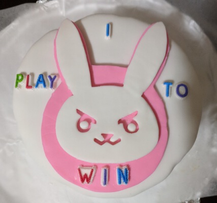 Overwatch D.Va Bunny Fondant_Cookie Cutter | 3d print model