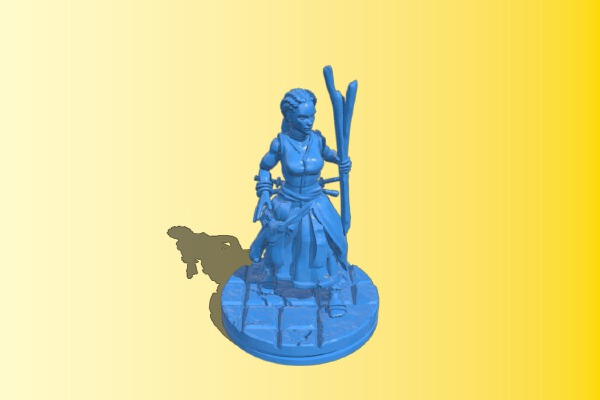 Eldritch Horror Investigator - The Shaman | 3d print model