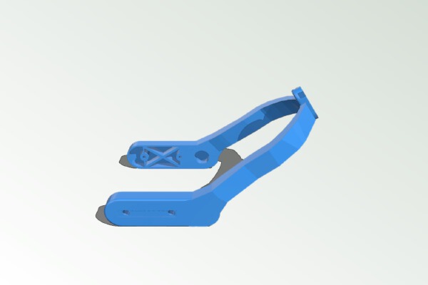 Xiaomi M365 Rear Mud Guard Support Reinforced | 3d print model