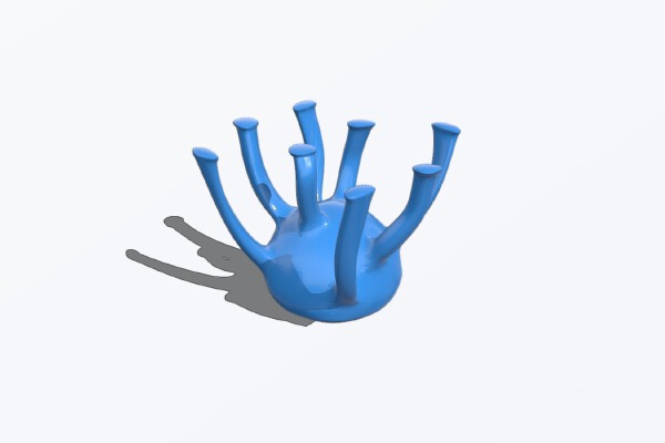 Hemisphere Vase 5 | 3d print model