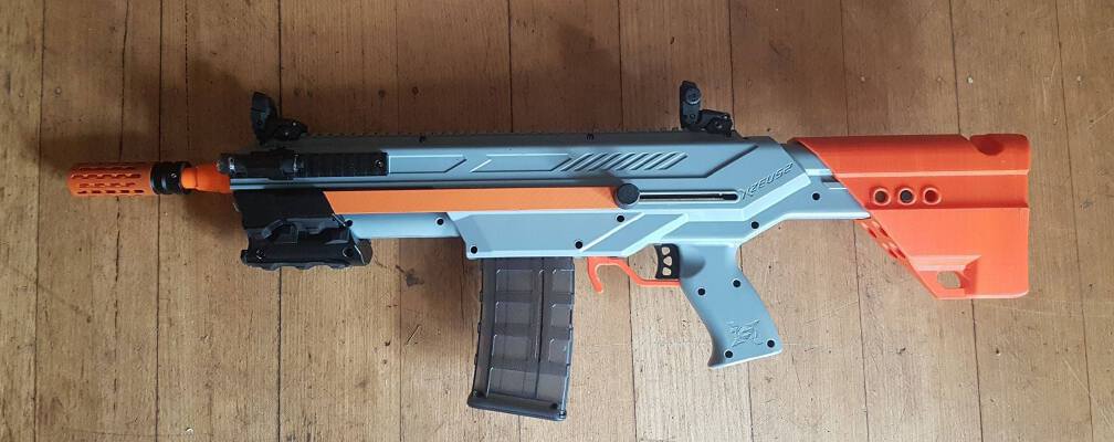 xZeus extended buttstock | 3d print model